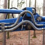 sistema con lubricante hidraulico